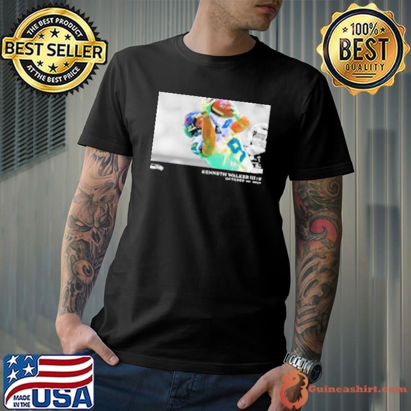 Funny Kenneth Walker III Seattle Seahawks NFL football flash features week 7 Shirt