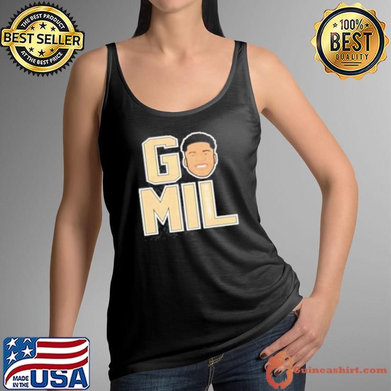 Giannis Antetokounmpo GO MIL D Basketball Design Shirt
