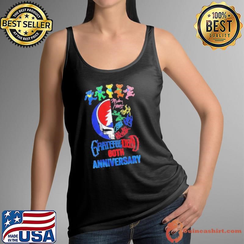 Grateful Dead 60th Anniversary Signatures Shirt