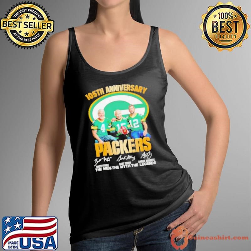 Green Bay Packers 195 Anniversary the men the myth the legends Tank Top