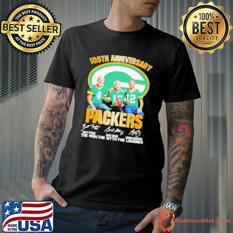 Green Bay Packers 195 Anniversary the men the myth the legends shirt