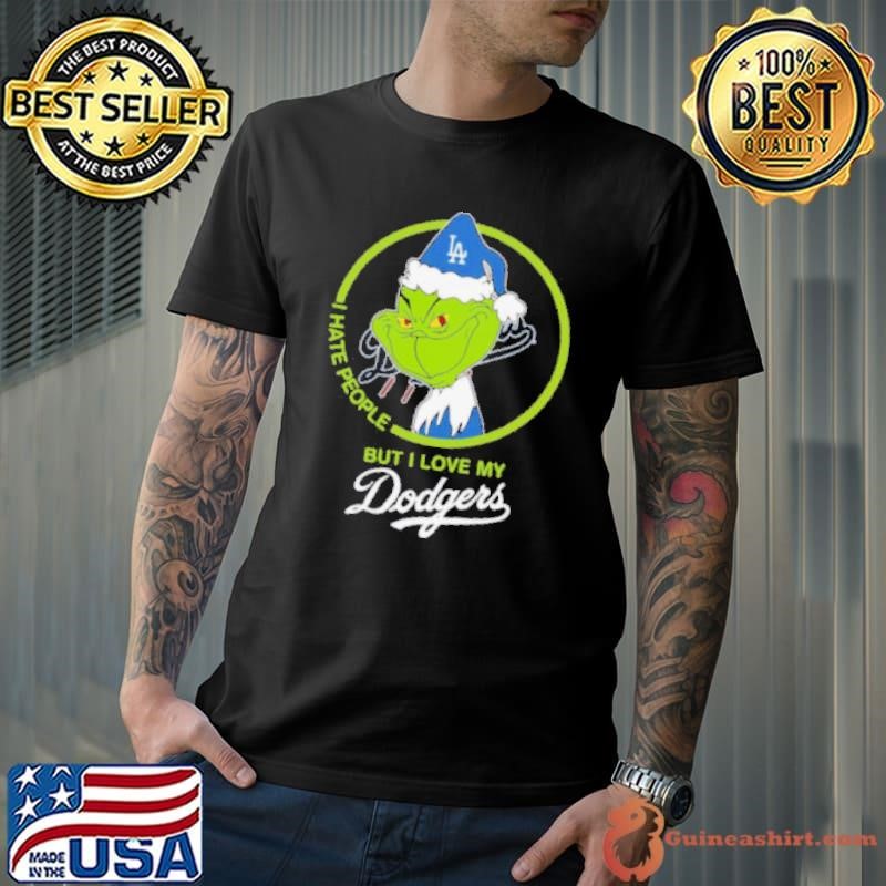 Grinch I Hate People But I Love Los Angeles Dodgers Unisex