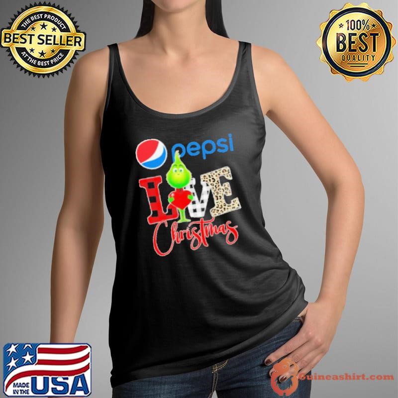 Grinch Love Pepsi Christmas Shirt