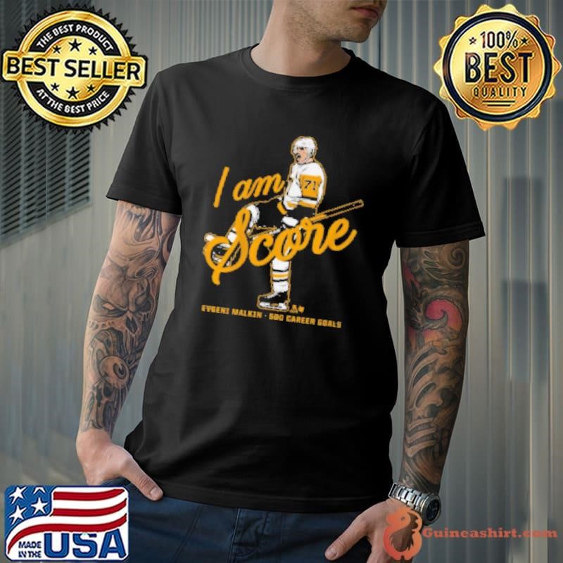 I Am Score Evgeni Malkin 500 Goals Shirt