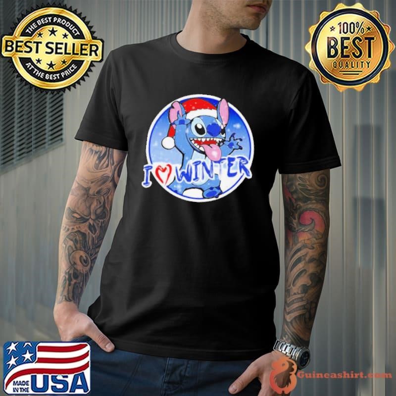 I Love Winner Stitch Wear Santa Hat Xmas shirt