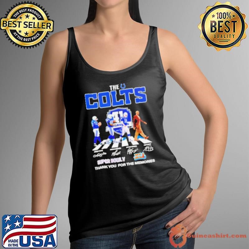 Indianapolis Colts The Colts 41 season 1982 2024 super bowl thank you for the memories Tank Top