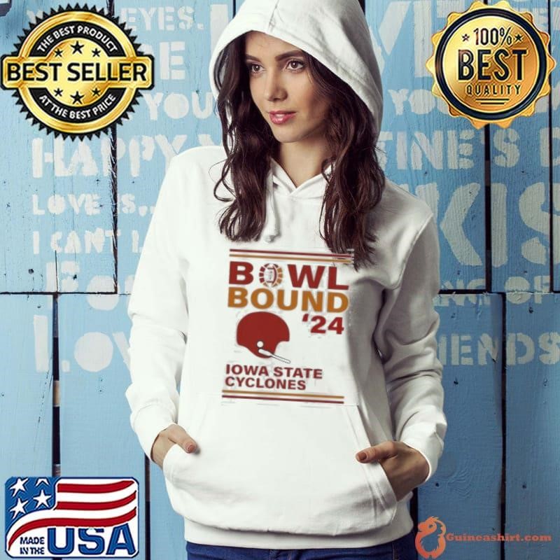 Iowa State Cyclones 2024 Bowl Bound Helmet Shirt