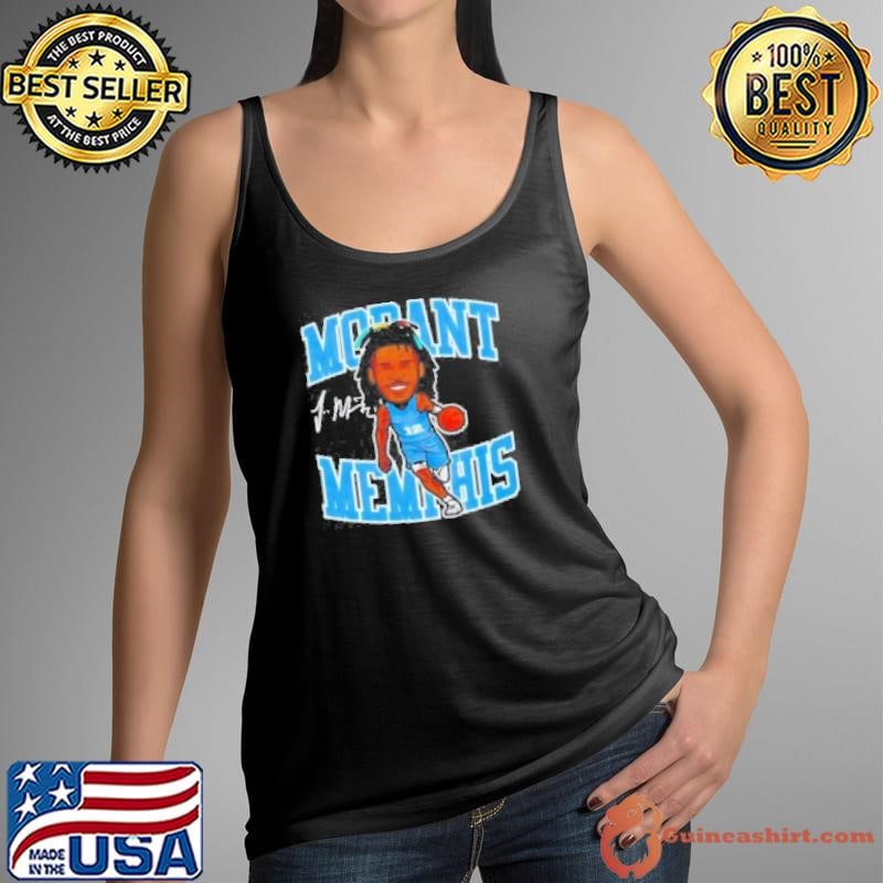 Ja Morant Memphis Toon Cartoon Basketball Signature Shirt