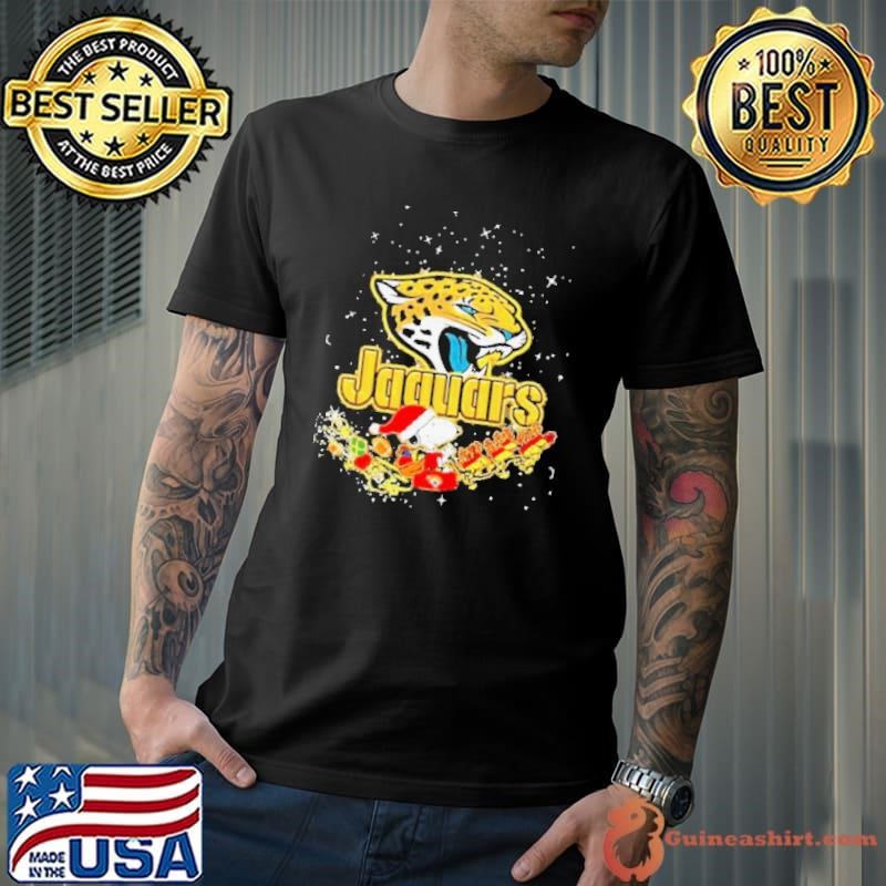 Jacksonville Jaguars Snoopy Christmas shirt