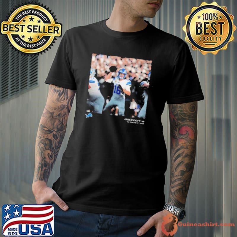 Jared Goff Detroit Lions NFL Flash Features Week 6 Shirt