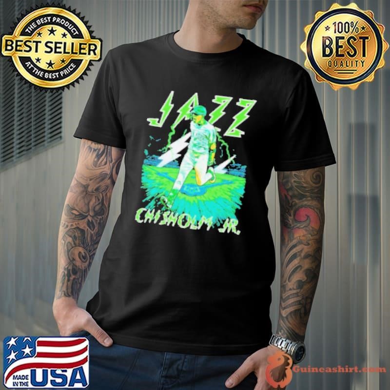 Jazz Chisholm Jr New York Yankees baseball graphic shirt