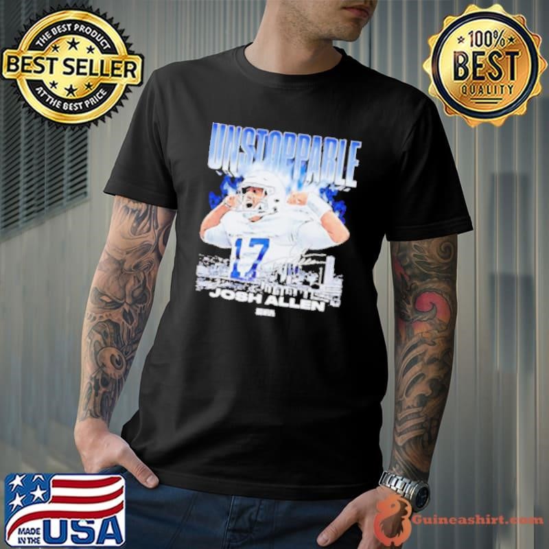 Josh Allen unstoppable Buffalo strong signature shirt