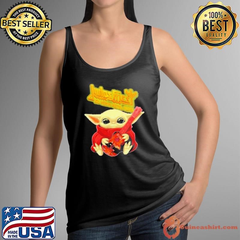 Judas Priest To Play 50 Heavy Metal Years Yoda Guitar Tank Top