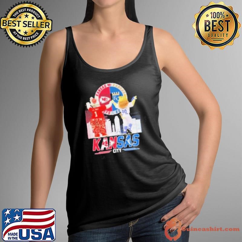 Kansas Chiefs X Kansas Royals Character Shirt