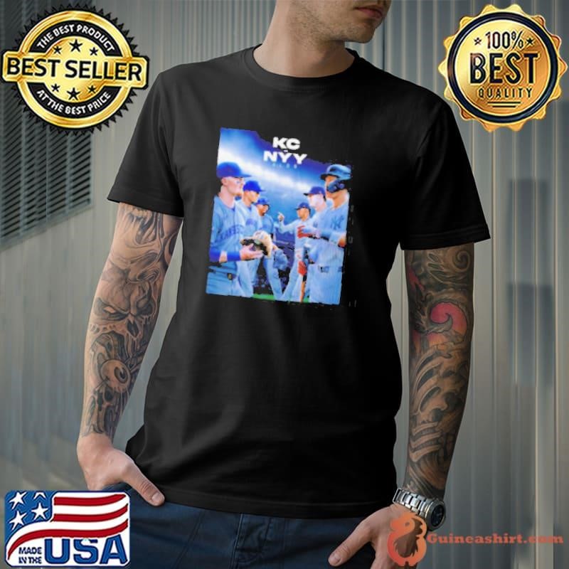 Kansas City Royals vs New York Yankees 2024 MLB Playoff AL poster shirt