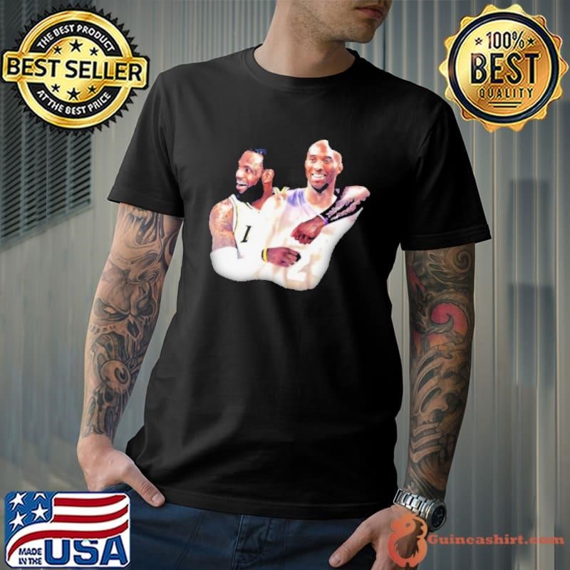 Lebron James And Kobe Bryant Los Angeles Lakers Nba Unisex