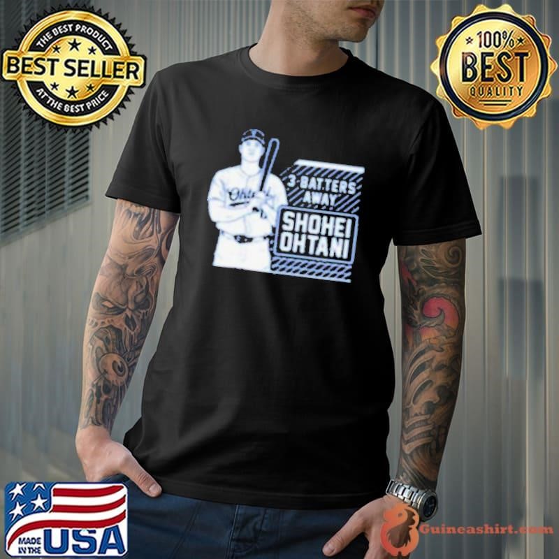 Los Angeles Dodgers MLB Shohei Ohtani Tracker 3 Batters Away shirt