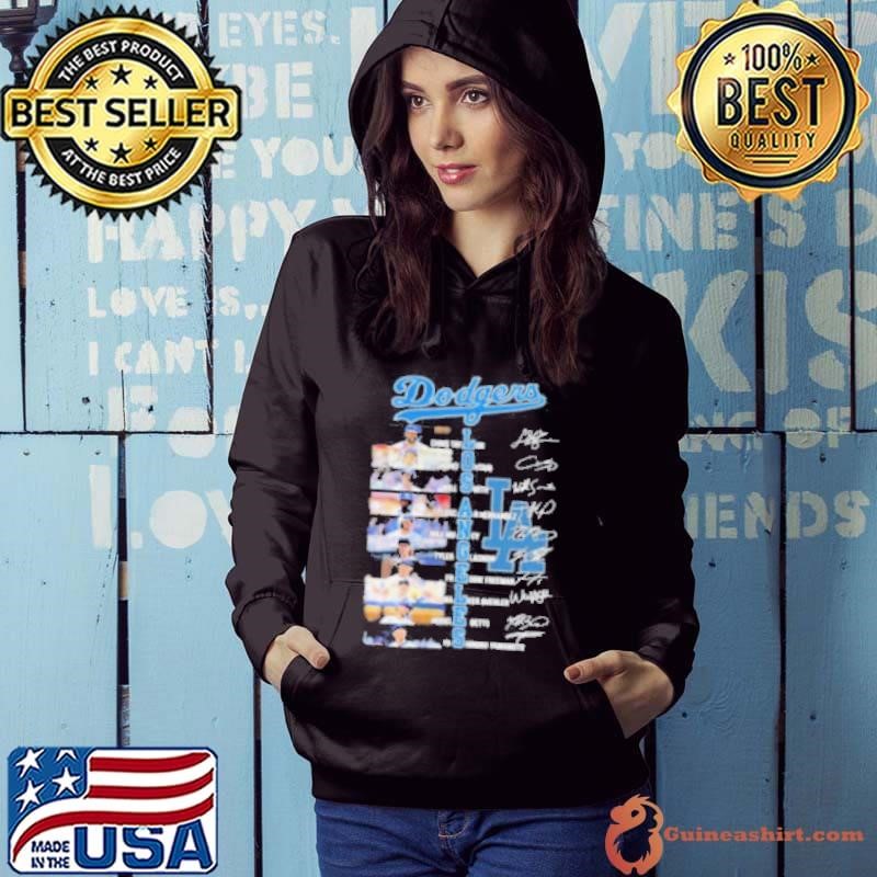 Los Angeles Dodgers NLCS Players Signatures Hoodie