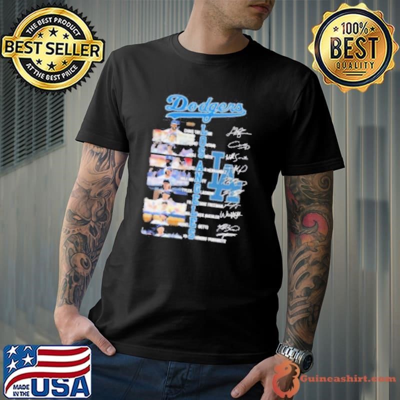 Los Angeles Dodgers NLCS Players Signatures Unisex