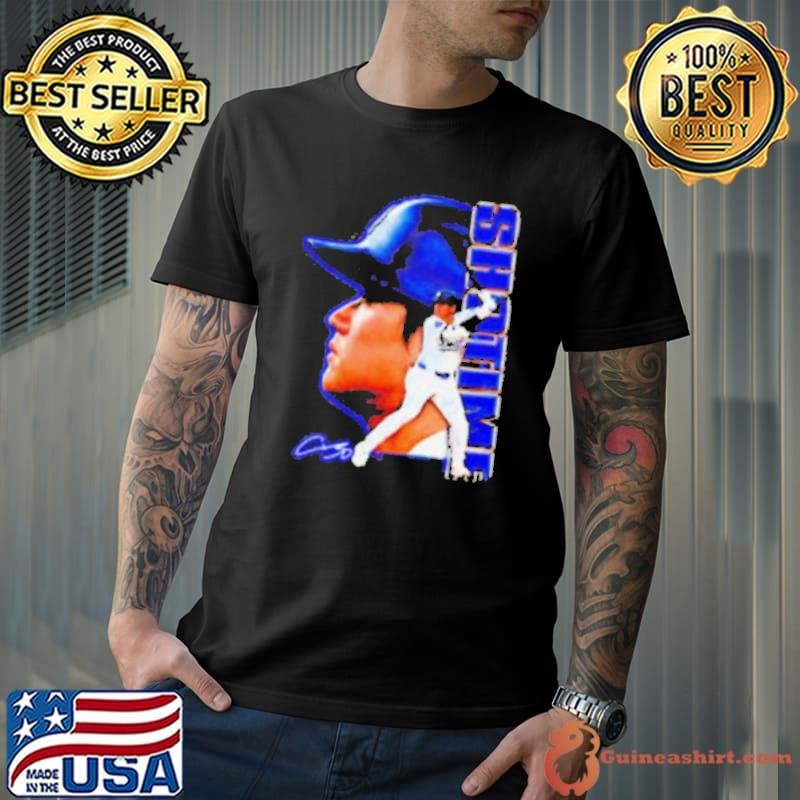 Los Angeles Dodgers Shohei Ohtani signature MLB shirt