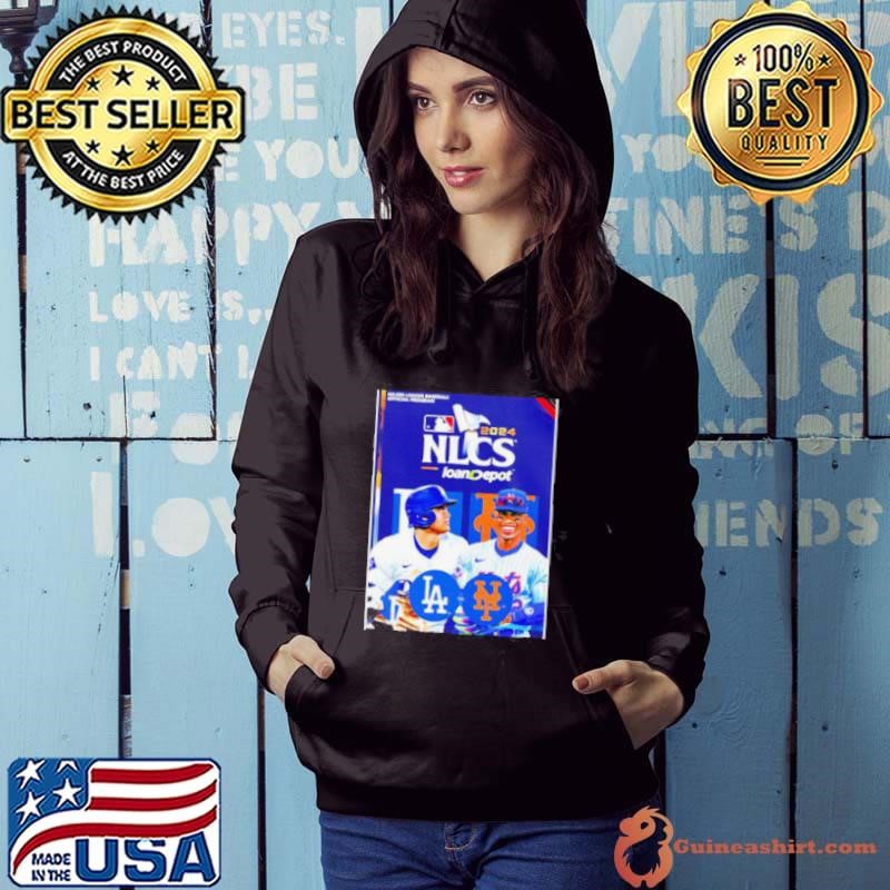 Los Angeles Dodgers vs. New York Mets 2024 NLCS poster Hoodie