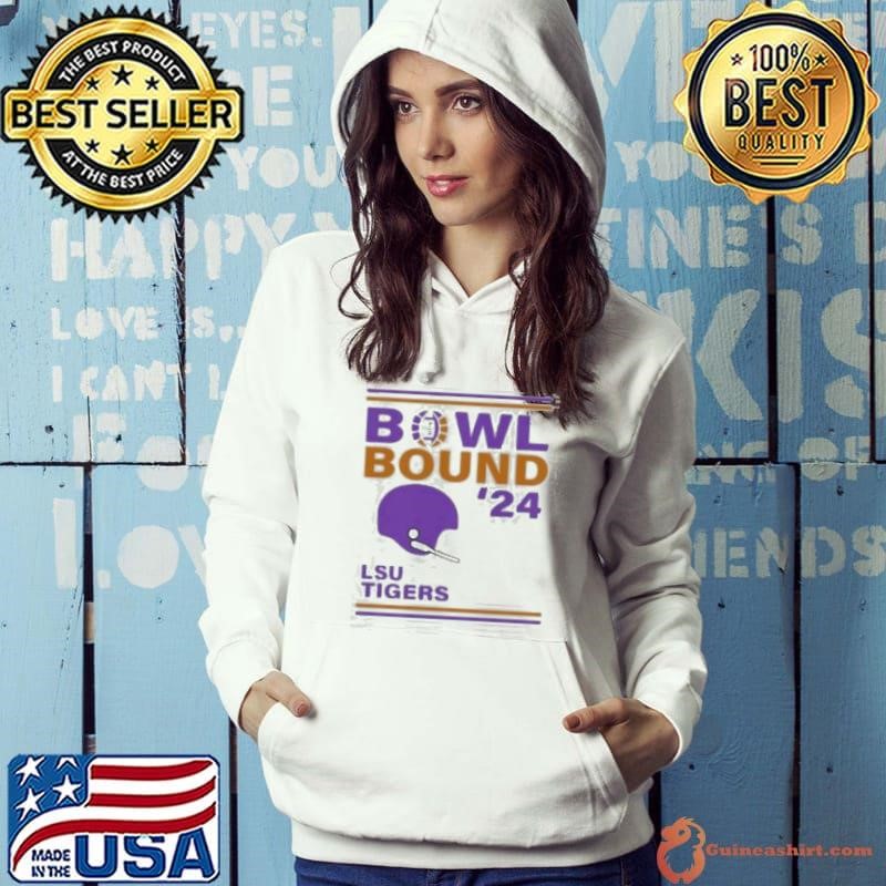 Lsu Tigers 2024 Bowl Bound Helmet Hoodie