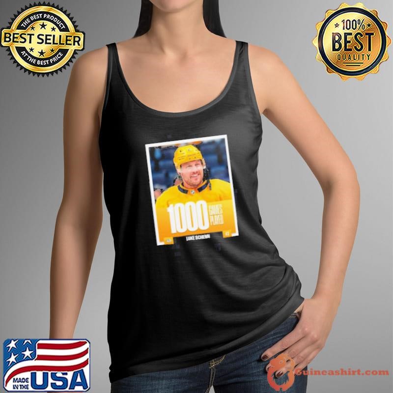 Luke Schenn Nashville Predators NHL 1000 Games Played Tank Top