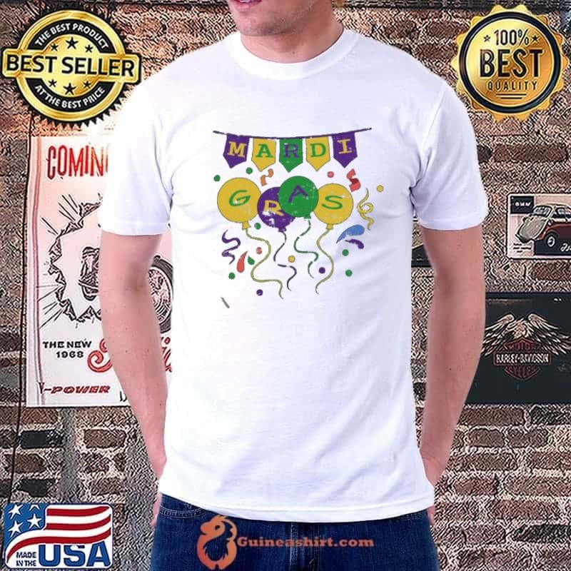 Mardi Gras Carnival Parade Lover Costume Party Balloon shirt