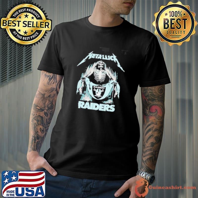Metallica Las Vegas Raiders NFL Football 2024 Shirt