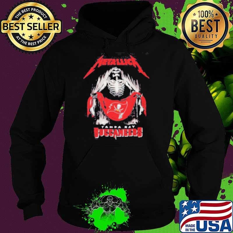 Metallica Tampa Bay Buccaneers NFL Football 2024 Hoodie