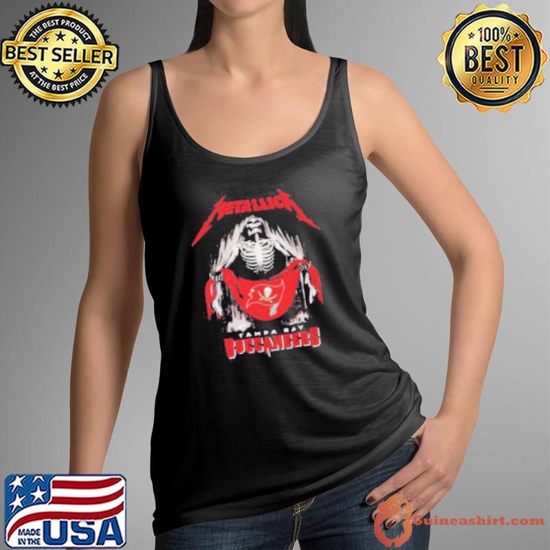 Metallica Tampa Bay Buccaneers NFL Football 2024 Tank Top