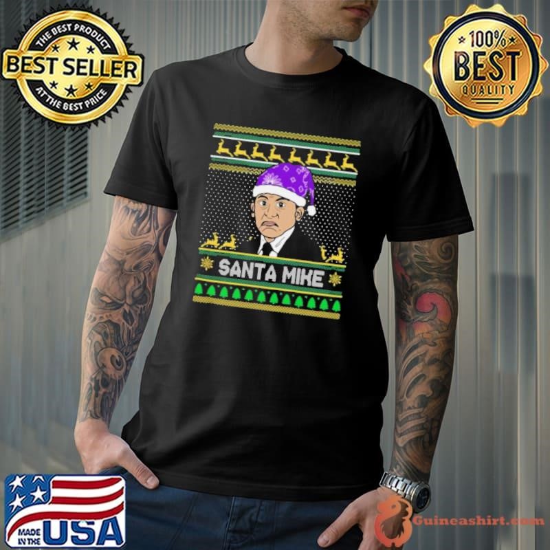 Michael Scott Santa Mike Ugly Christmas shirt