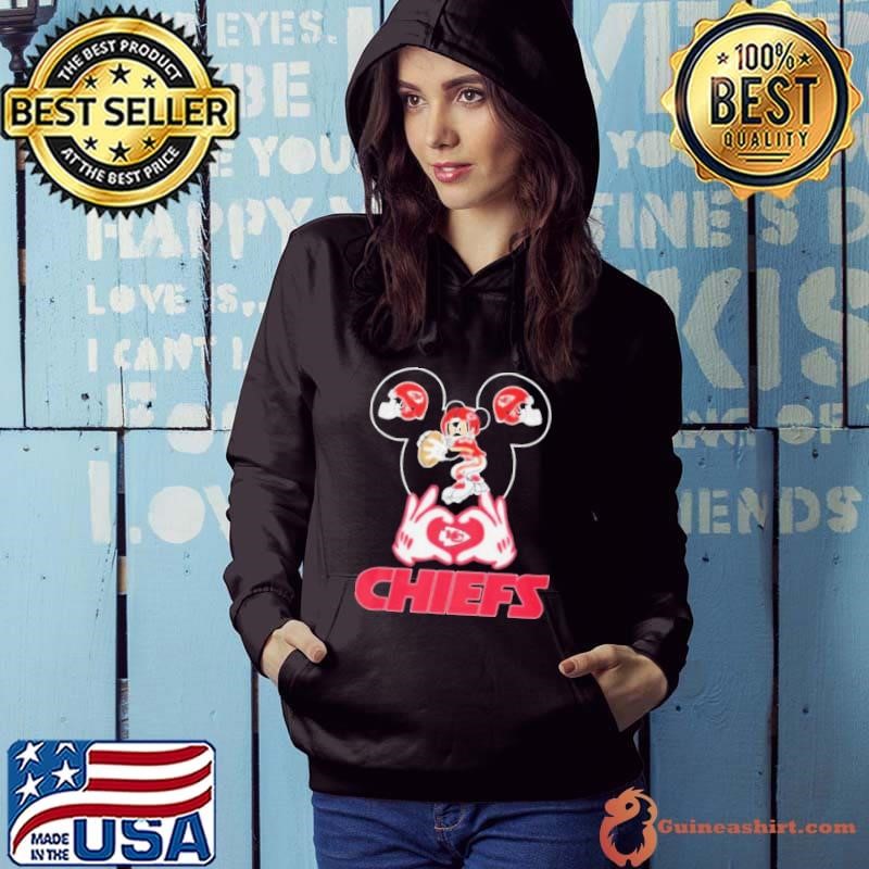 Mickey Mouse love Kanna City Chiefs 2021 Hoodie