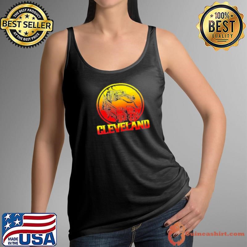 Mortal Cleveland Retro T Shirt