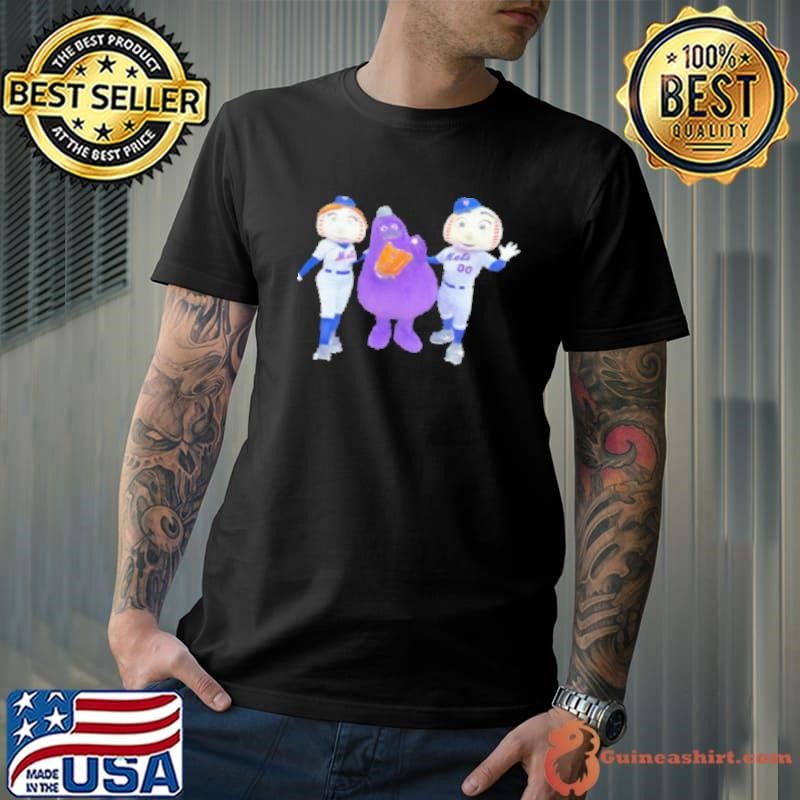 Mrs Met And Grimace Shirt