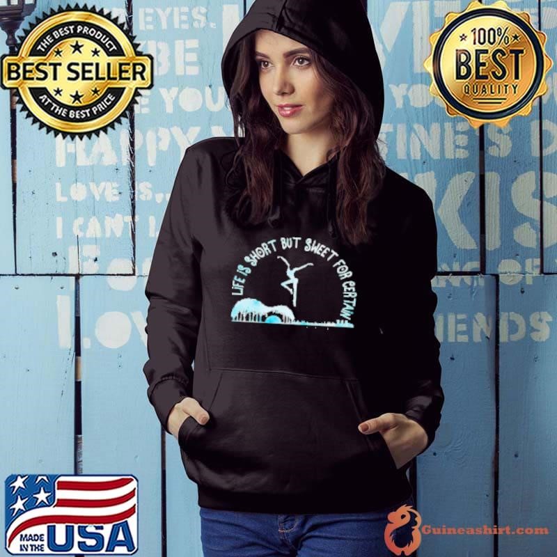 Music Lover Life Is Short But Sweet For Certain Guitar Hoodie