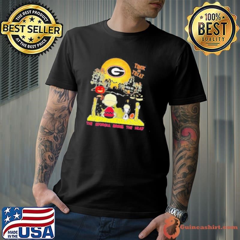 NCAA Georgia Bulldogs Snoopy Bring The Heat 2024 Shirt