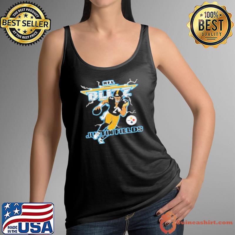 NFL Blitz Steelers Justin Fields Tank Top