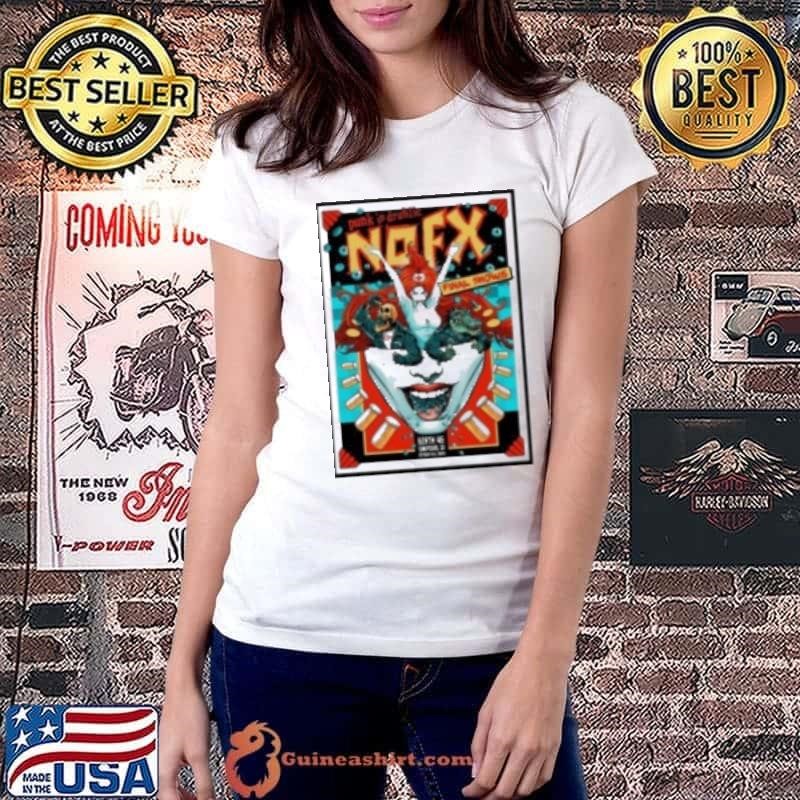 NOFX Berth 46 San Pedro CA Oct 4 6 2024 Final Show Tour Poster Ladiestee