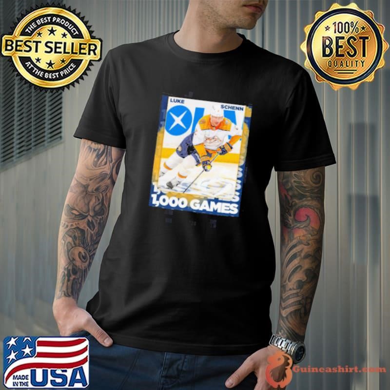 Nashville Predators Luke Schenn reaching 1,000 career NHL games Poster shirt