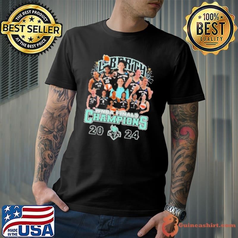 New York Liberty Final Champions 2024 Fireworks Shirt