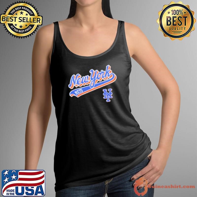 New York Mets Pro Standard Script Tail 2024 Tank Top