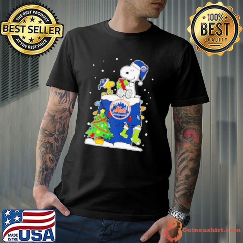 New York Mets Snoopy And Woodstock Merry Christmas 2024 shirt