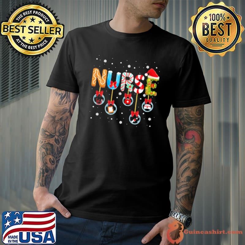 Nice Christmas Nurse Nursing Gift shirt