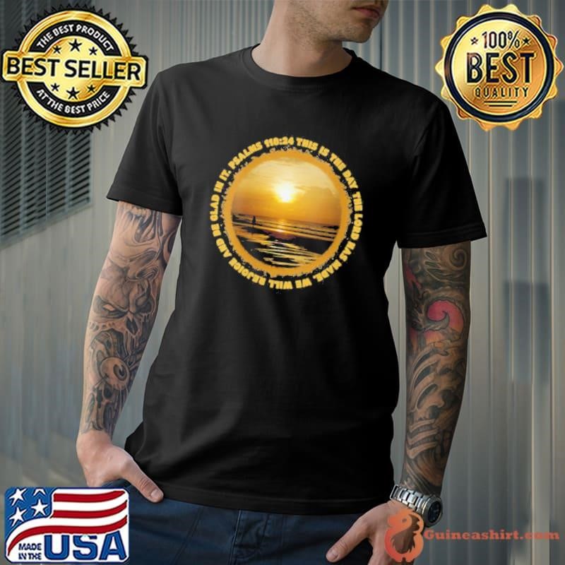 Ocean Sunrise Pawleys Island with Psalms 11824 Unisex