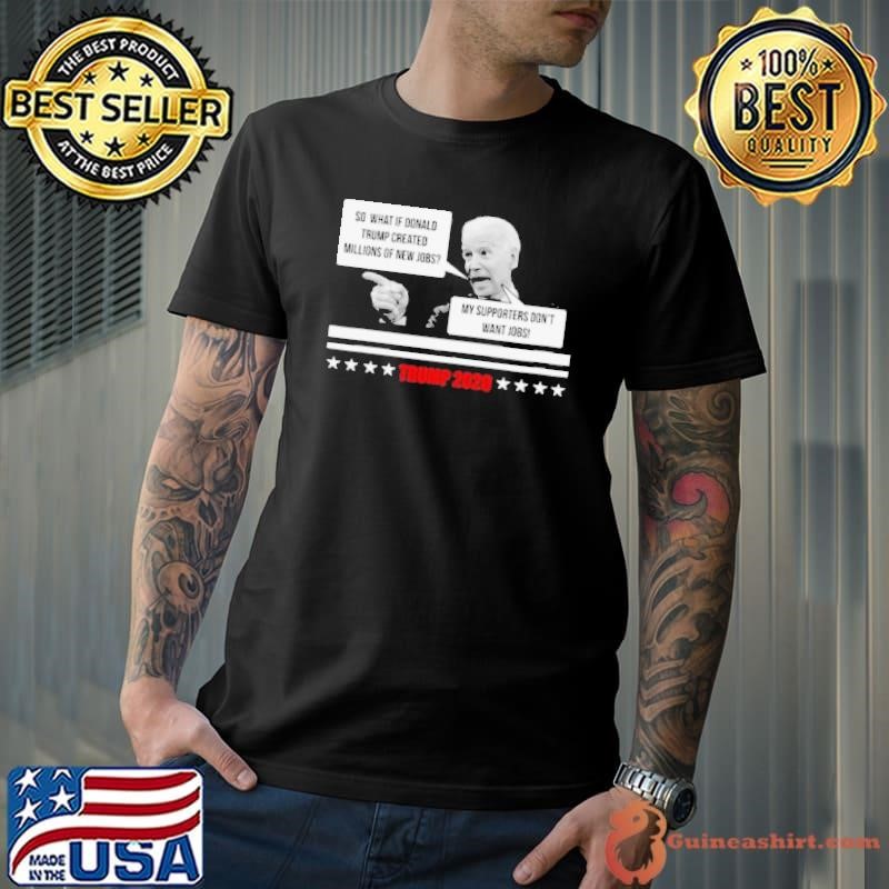 Parody Of Joe Biden Pro Trump 2020 Election Stars Unisex