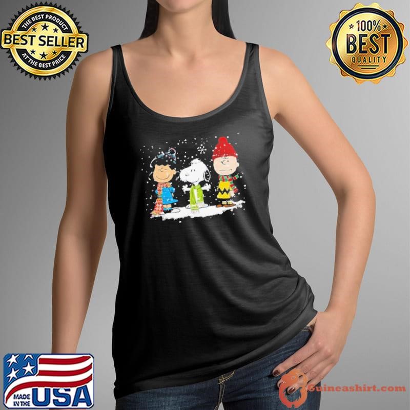 Peanuts Snoopy and Friends Christmas Tank Top