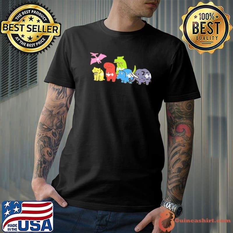 Pet Dinosaurs Power Ranger shirt