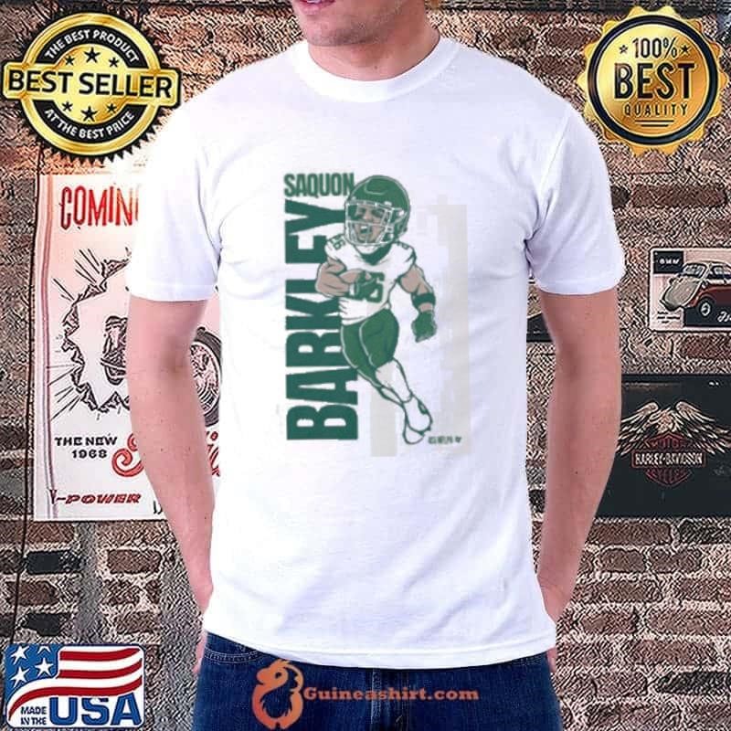 Philadelphia Eagles Saquon Barkley Superhero Star Painting shirt