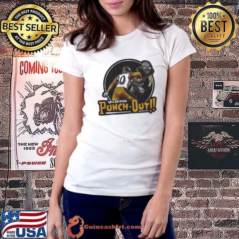 Pittsburgh Steelers T. J. Watt TJ’s Super punch out Ladiestee